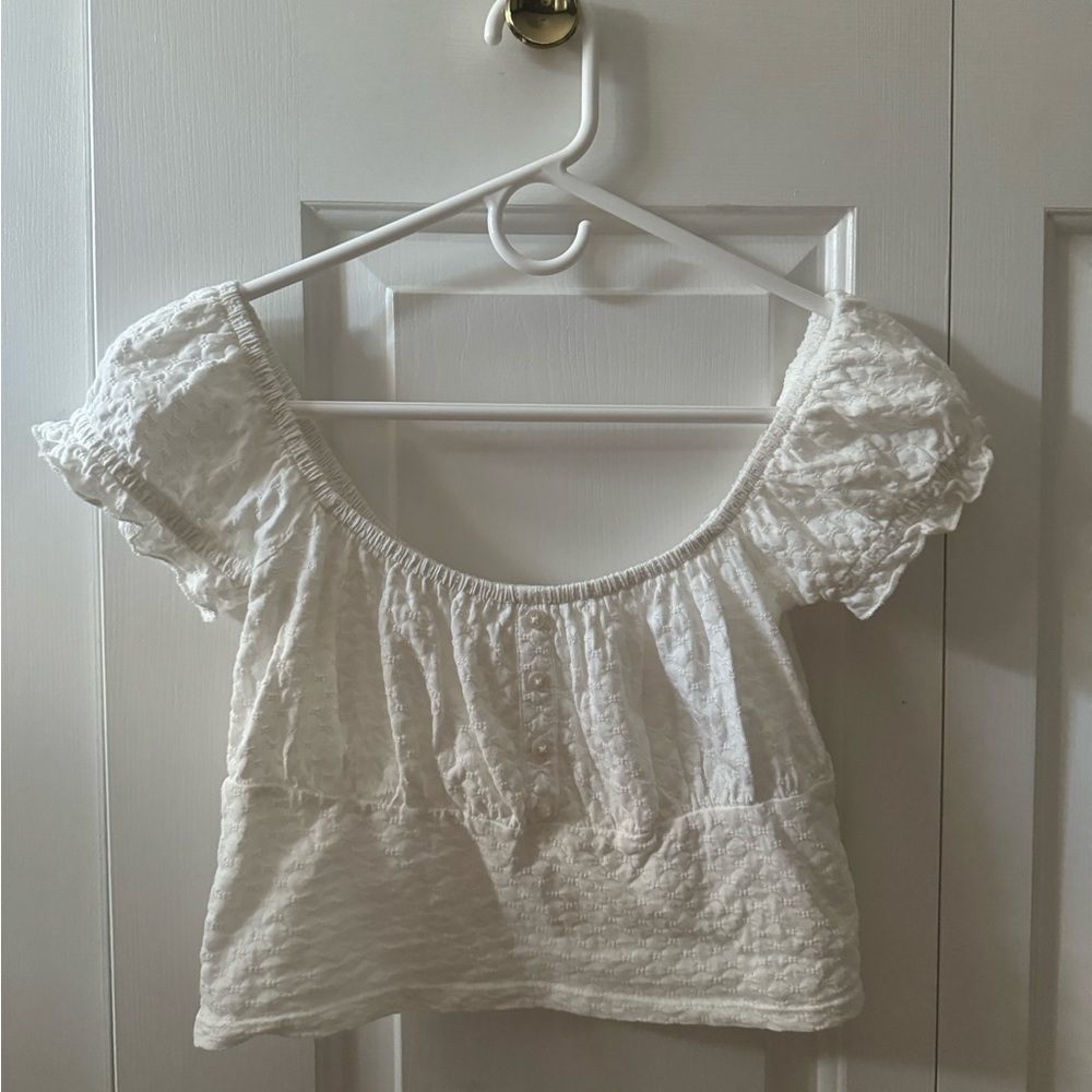 RipCurl Puff Sleeve Top